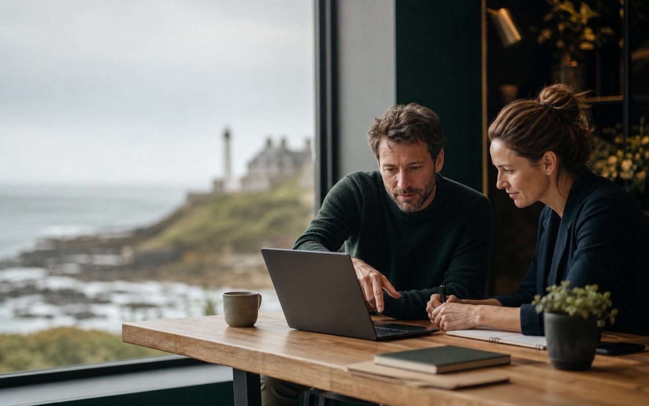 Préparation d'un projet web pour une entreprise à Vannes